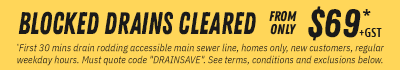 Blocked Drains Cleared